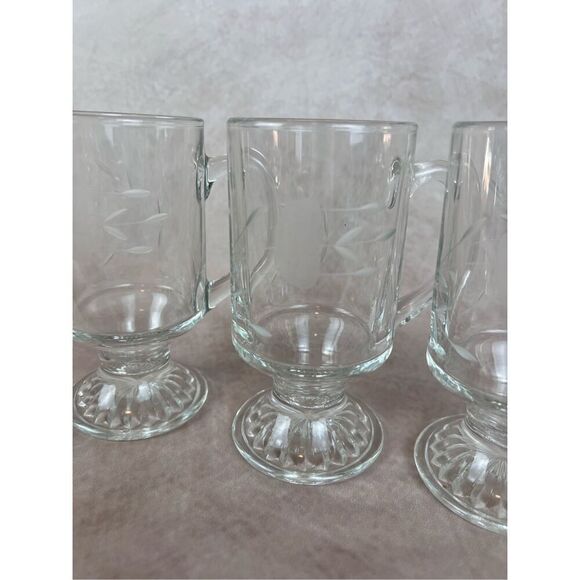 Vintage Princess House Crystal Mugs - Picture 2 of 5